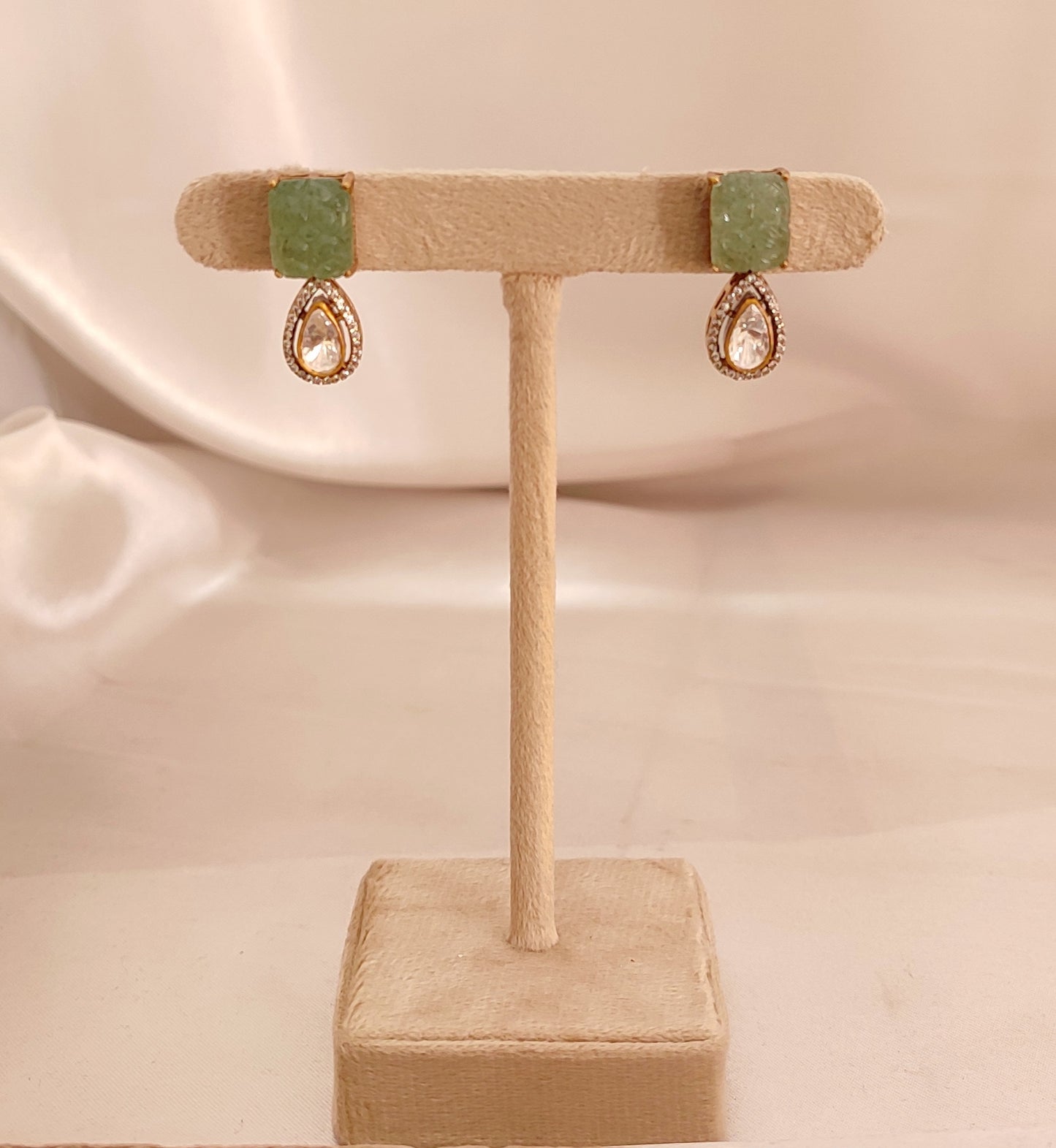 Elysian Emerald Drop Pendant Set