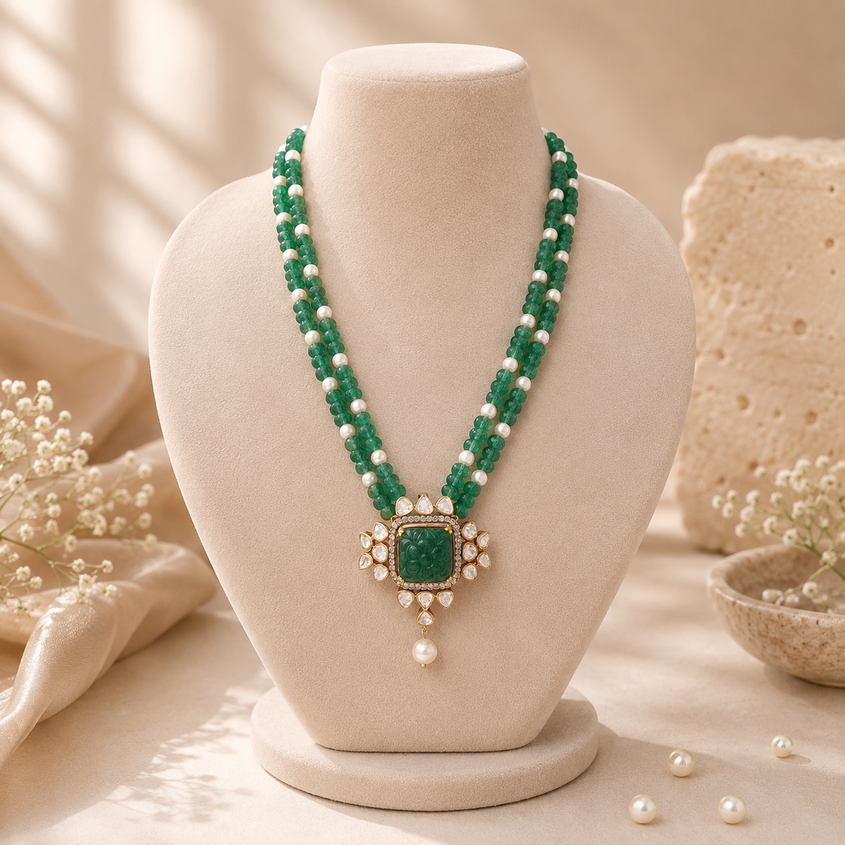 Emerald Noor Necklace