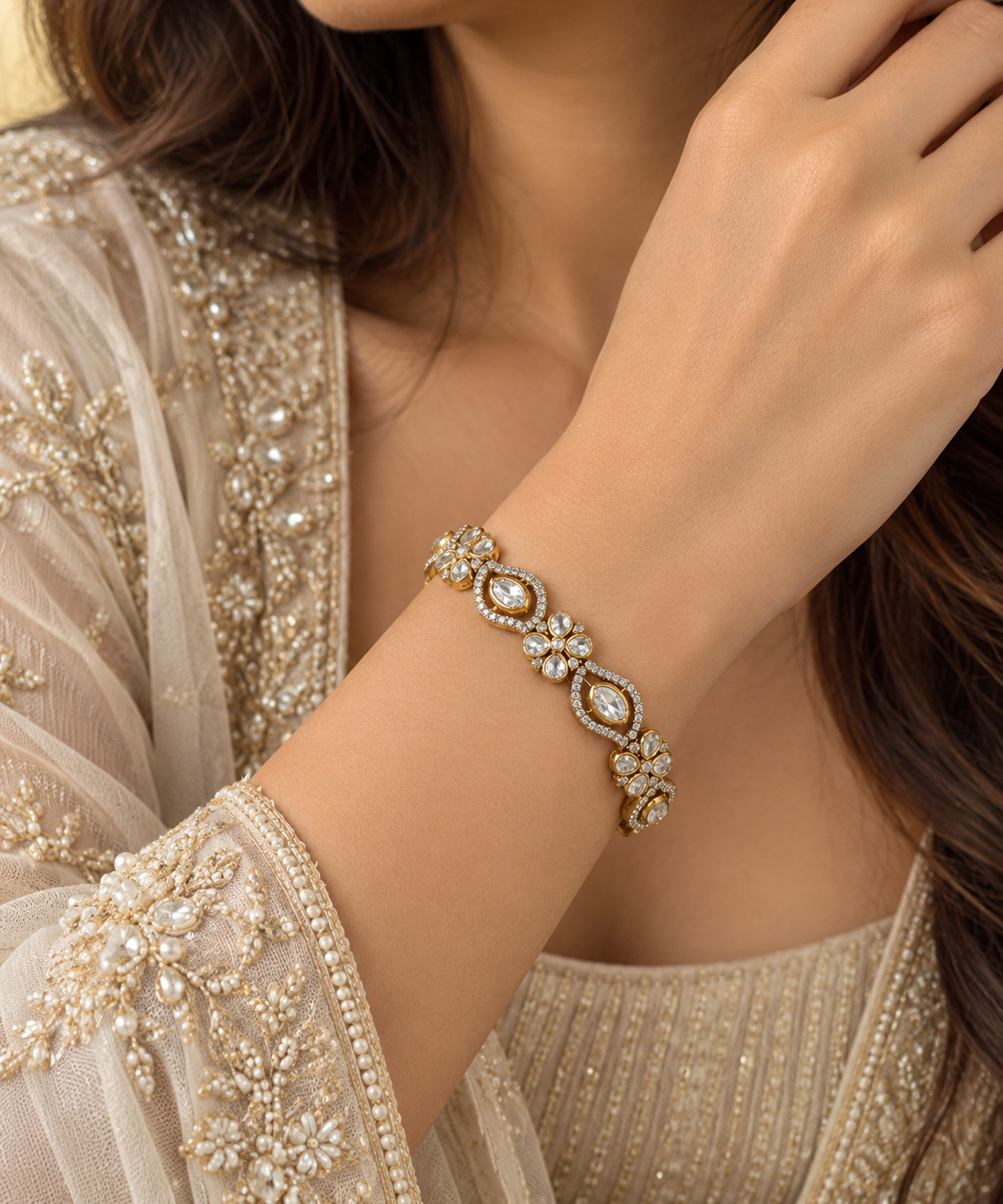 Ivory Blossom Bracelet