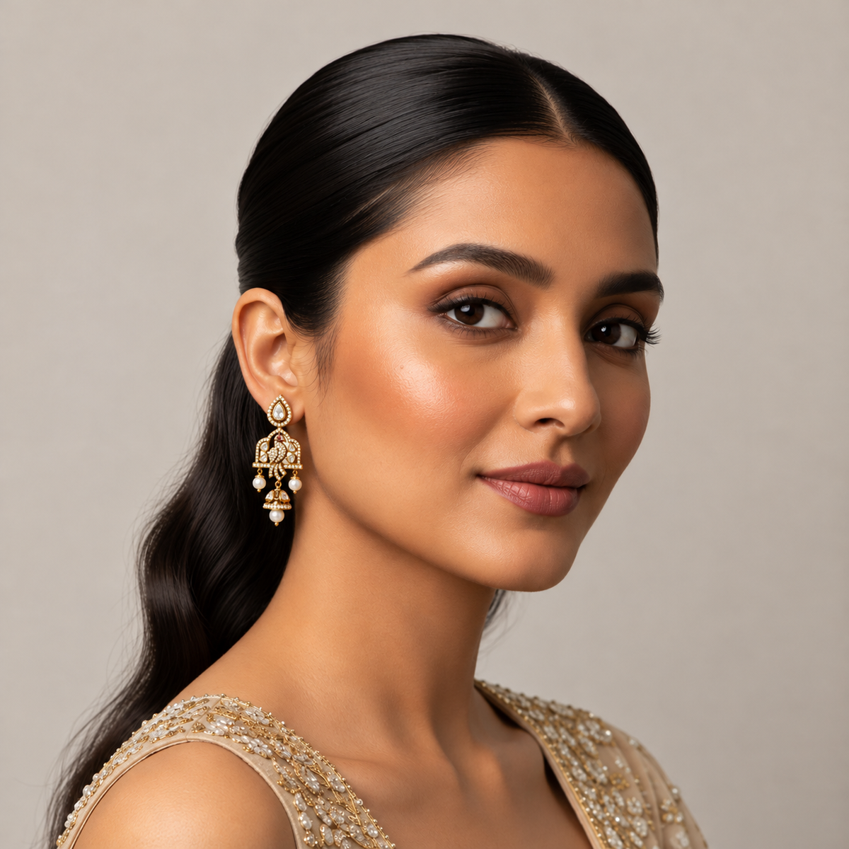 Majestic Aviary Drop Earrings