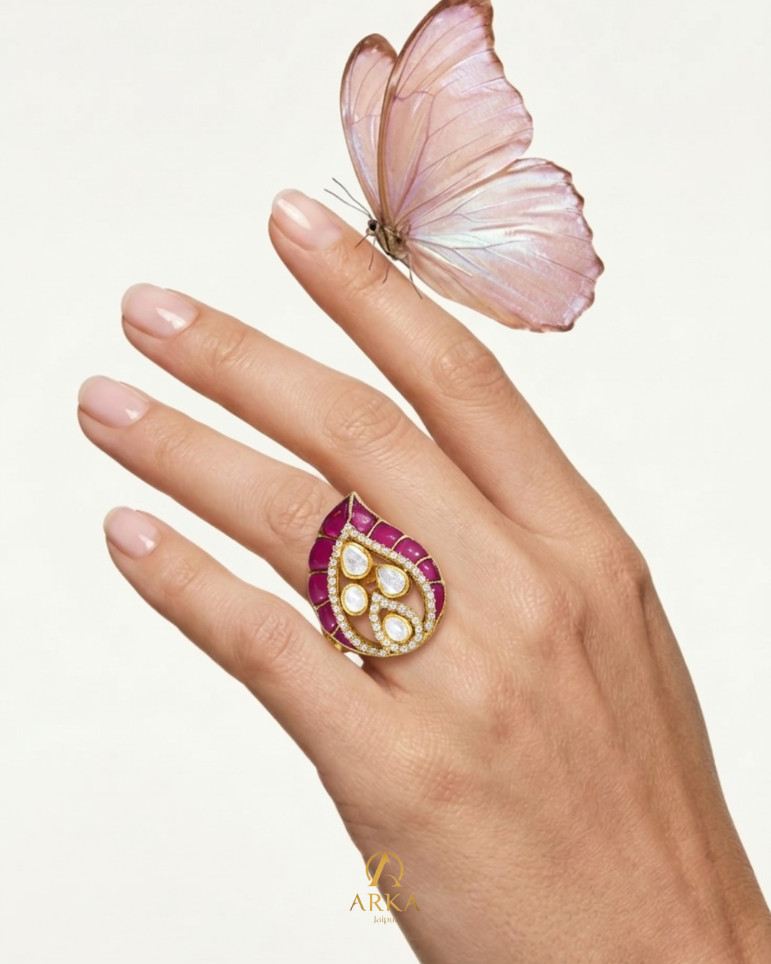 Pink Bloom Ring