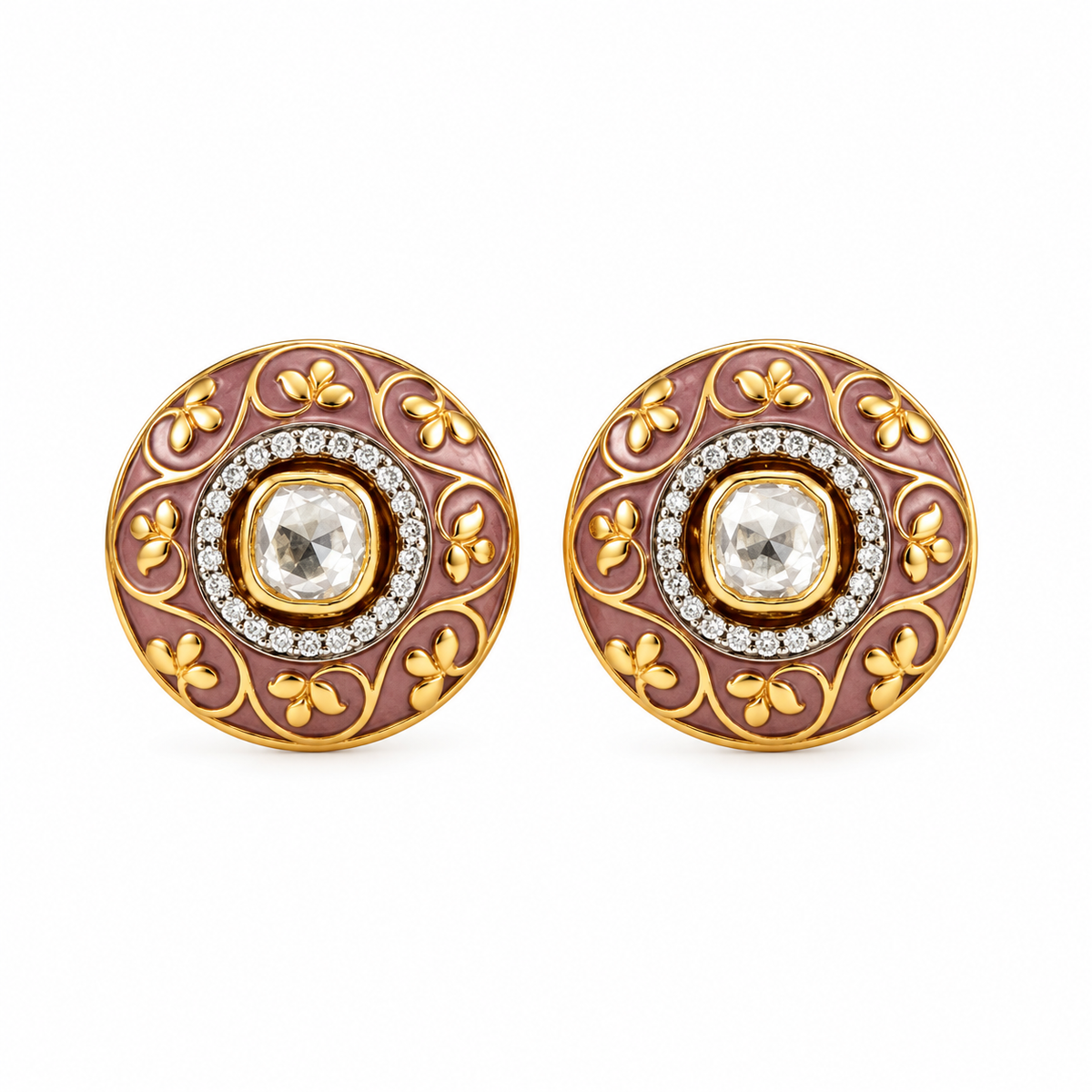 Aurelia Enamel Studs