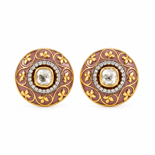 Aurelia Enamel Studs
