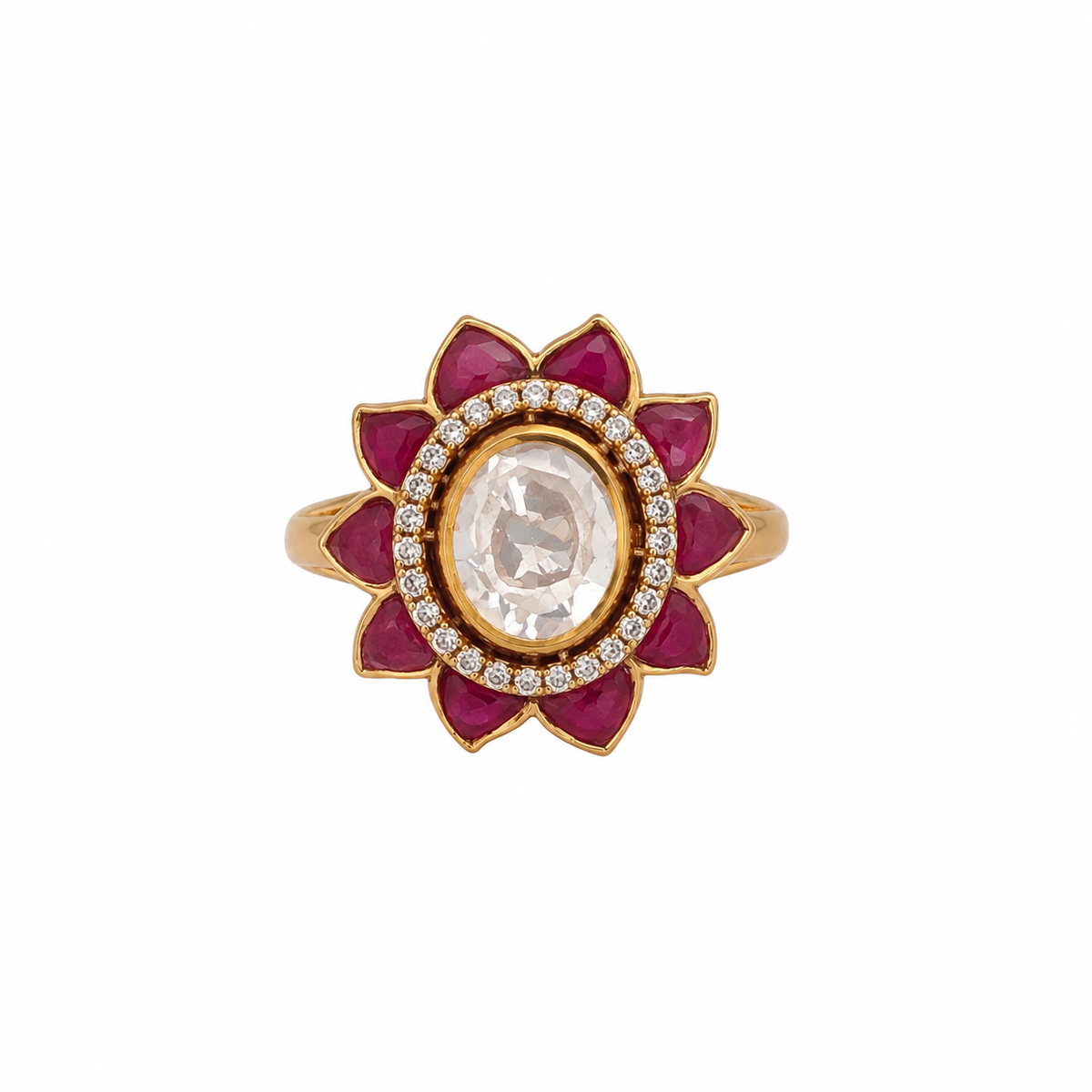 Blush Floral Ring