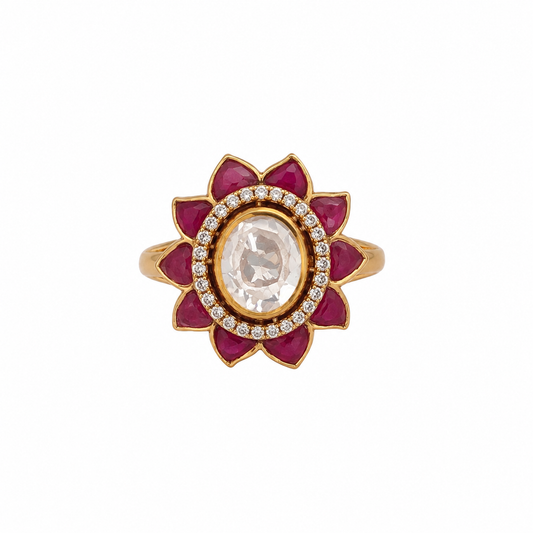 Blush Floral Ring