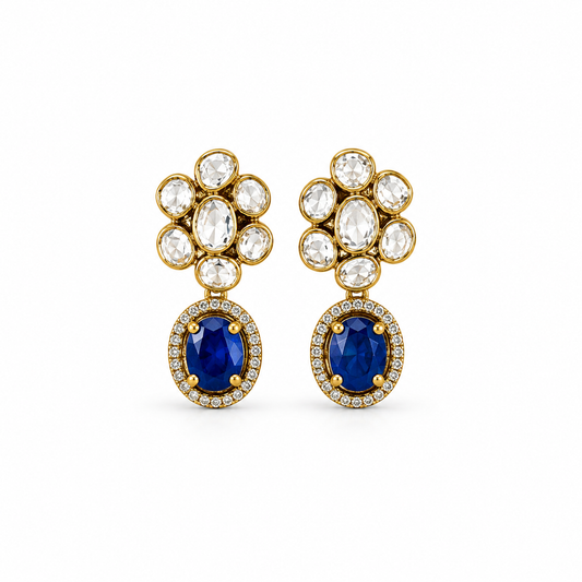 Elara Blue Earrings