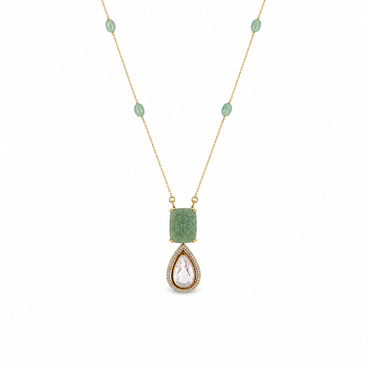 Elysian Emerald Drop Pendant