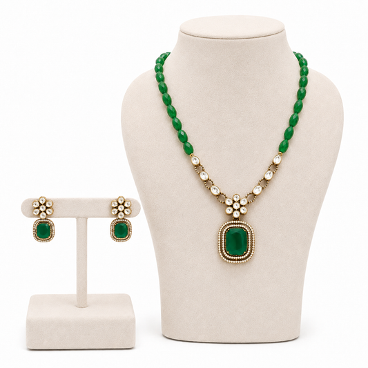 Emerald Blossom Set