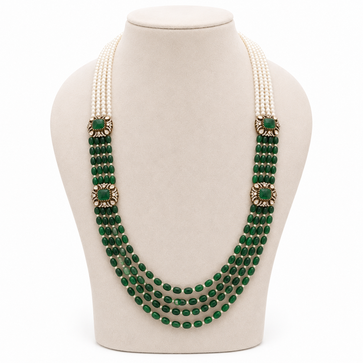 Emerald Cascade Necklace