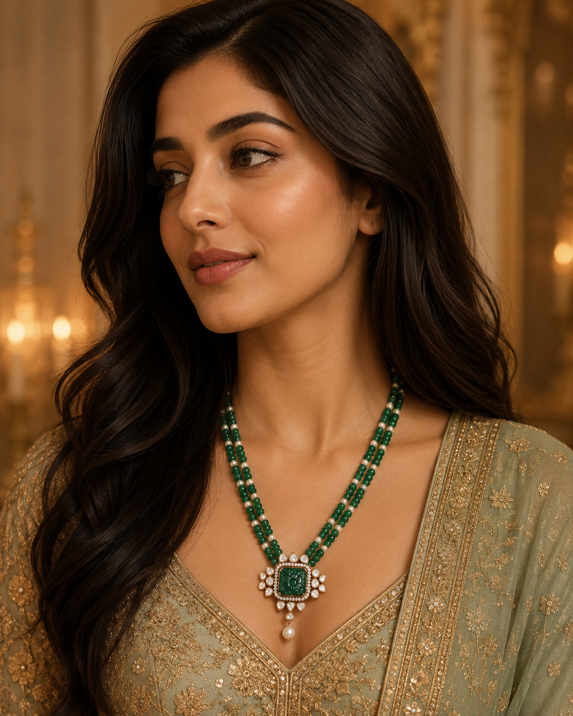 Emerald Noor Necklace