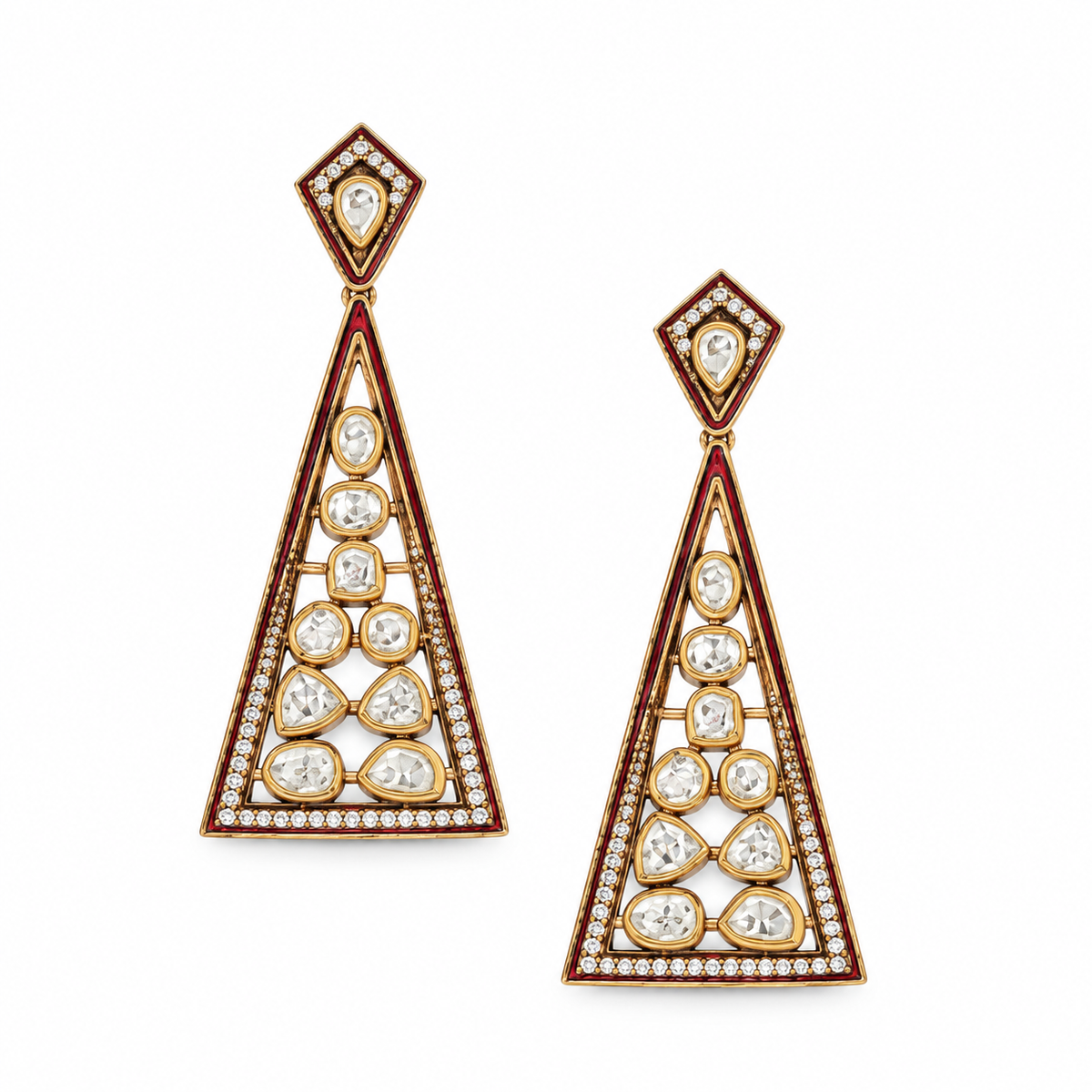 Geometric Grace Earrings