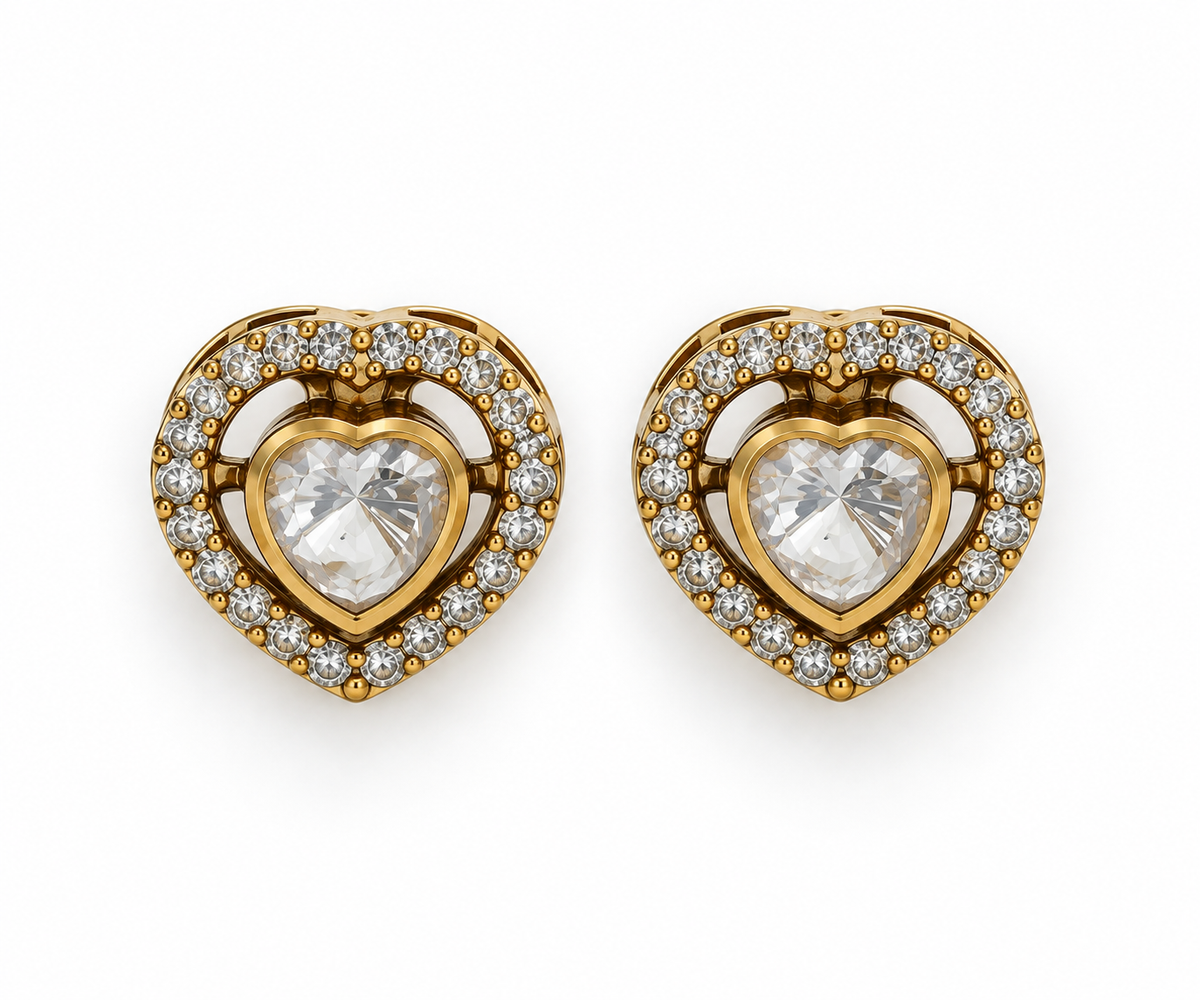 Heart Gleam Earrings