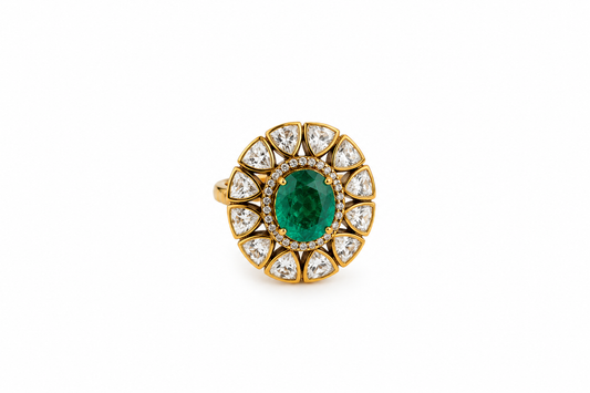 Jade Solara Ring
