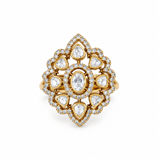 Marquise Petal Ring