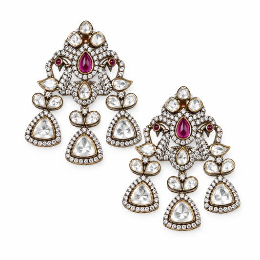 Mor Maharani Earrings