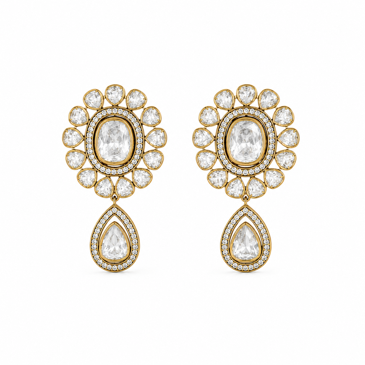 Polki Radiance Earrings