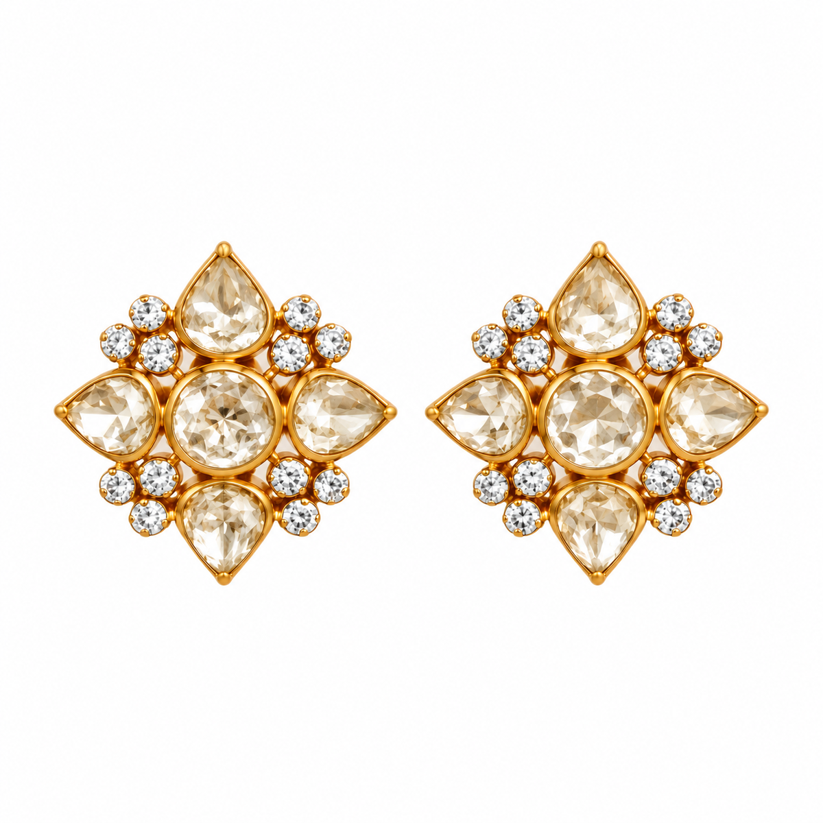 Prismatic Bloom Earrings