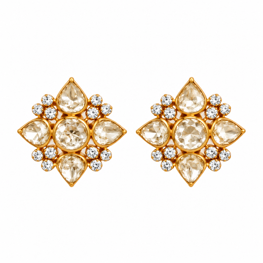 Prismatic Bloom Earrings