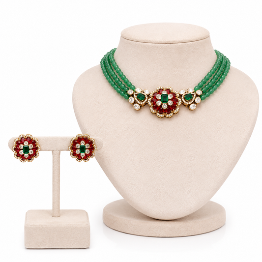 Rosette Royale Necklace Set