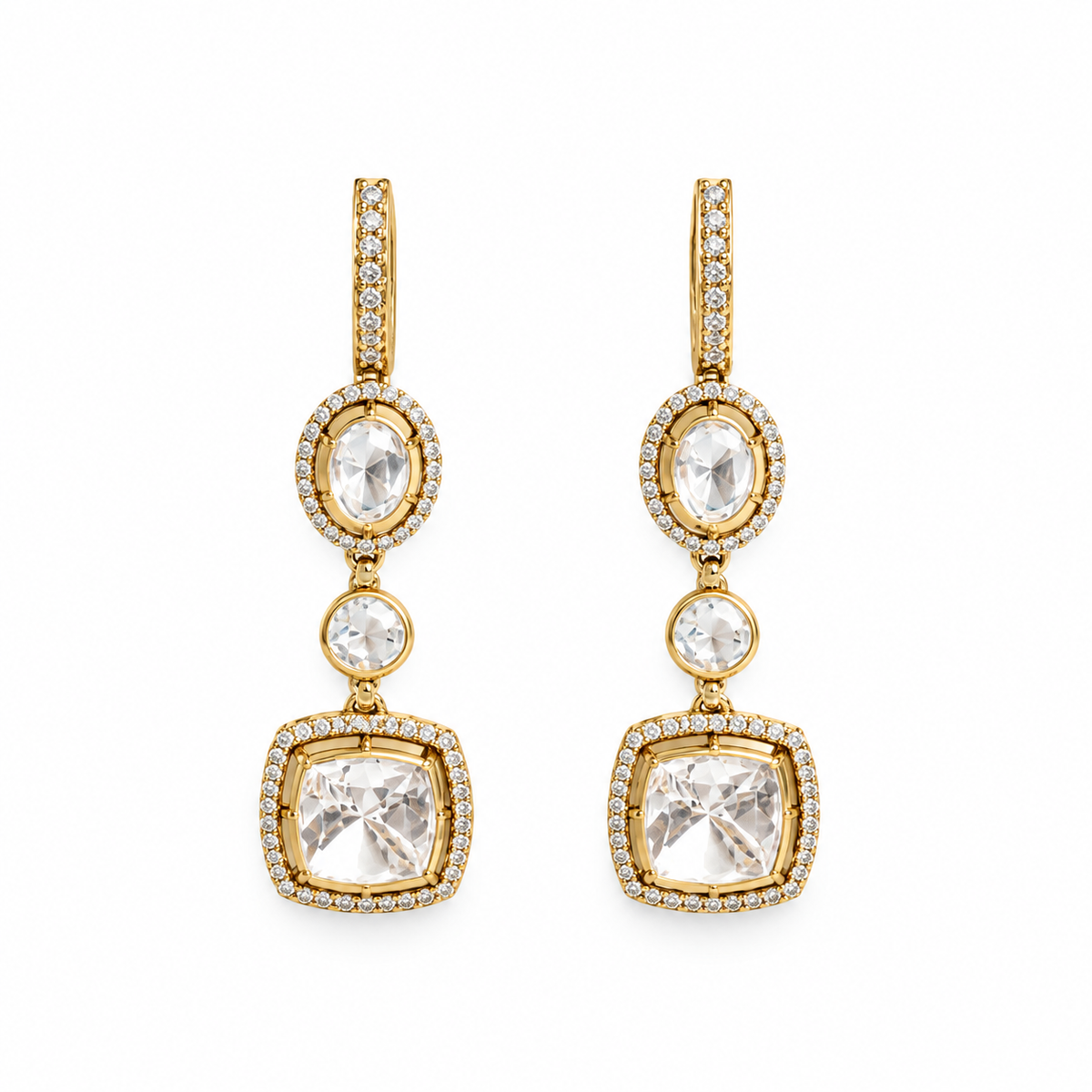 Trinity Drop Earrings