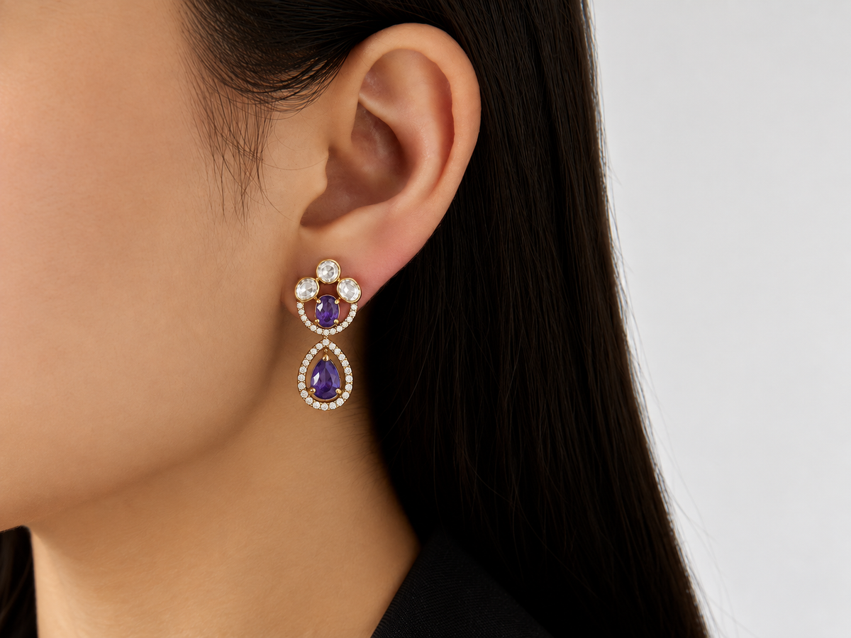 Violet Belle Earrings