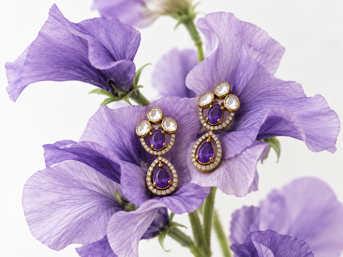 Violet Belle Earrings
