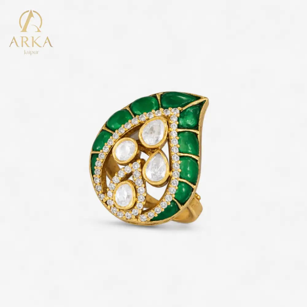 Emerald Bloom Ring - ring