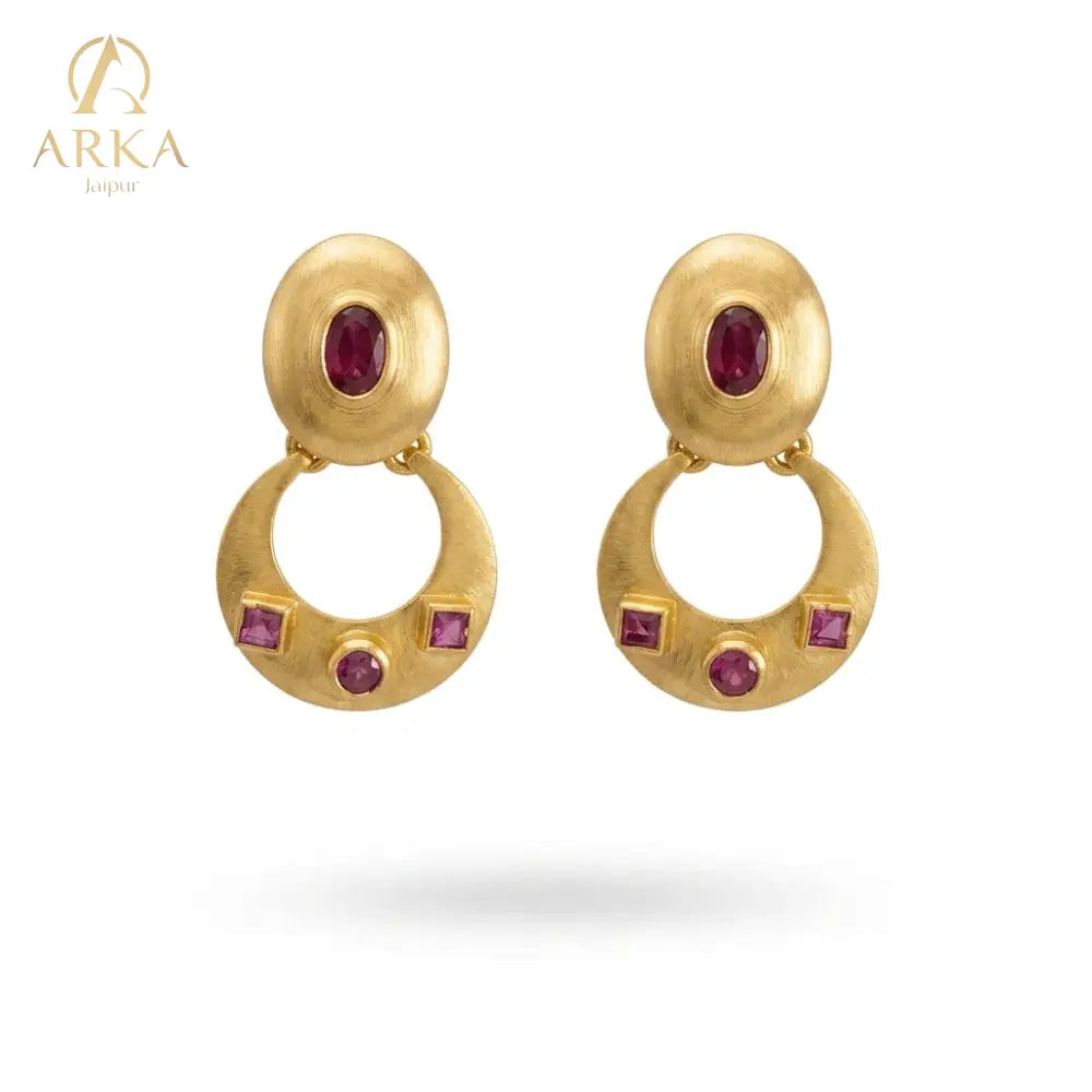 Golden Echo Earrings - Earrings