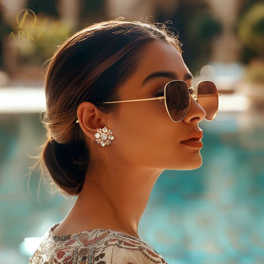 Prismatic Drop Earrings