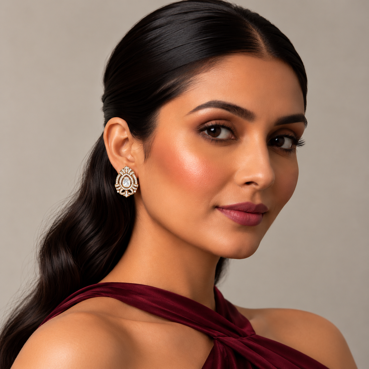 Regal Teardrop Earrings