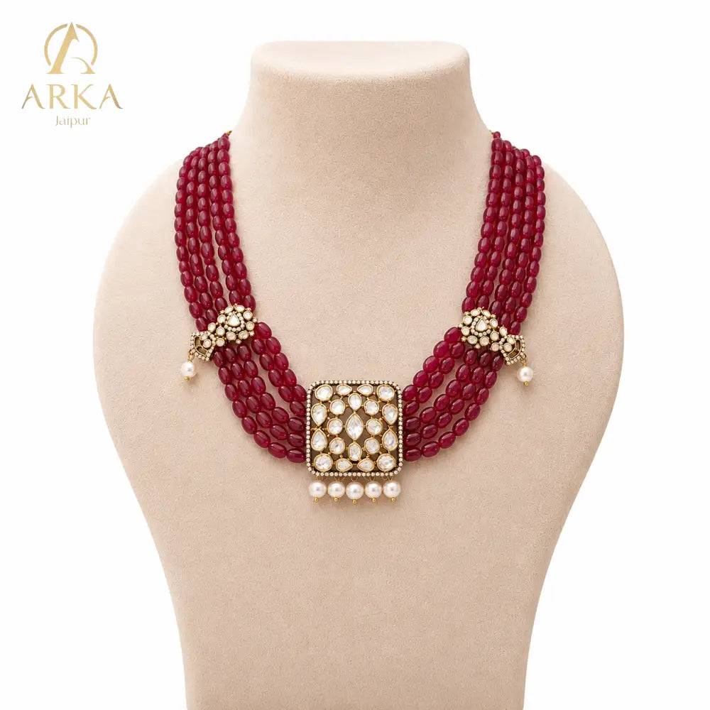 Ruby Rubayat Necklace - Necklace