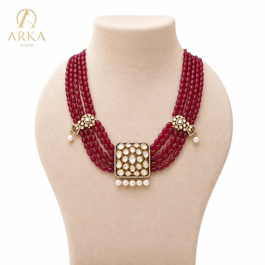 Ruby Rubayat Necklace - Necklace
