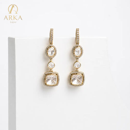 Trinity Drop Earrings - Earrings