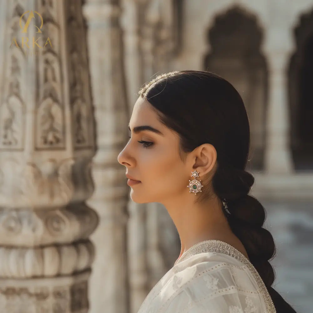 VrindavanVihar_earrings_ArkaJaipur_handcrafted_goldplated_silver